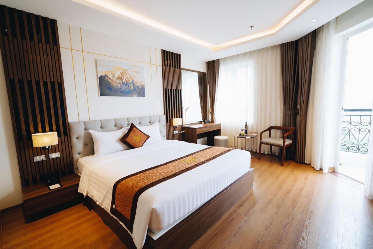 Manh Quan Luxury Hotel Vinh Yen Buitenkant foto