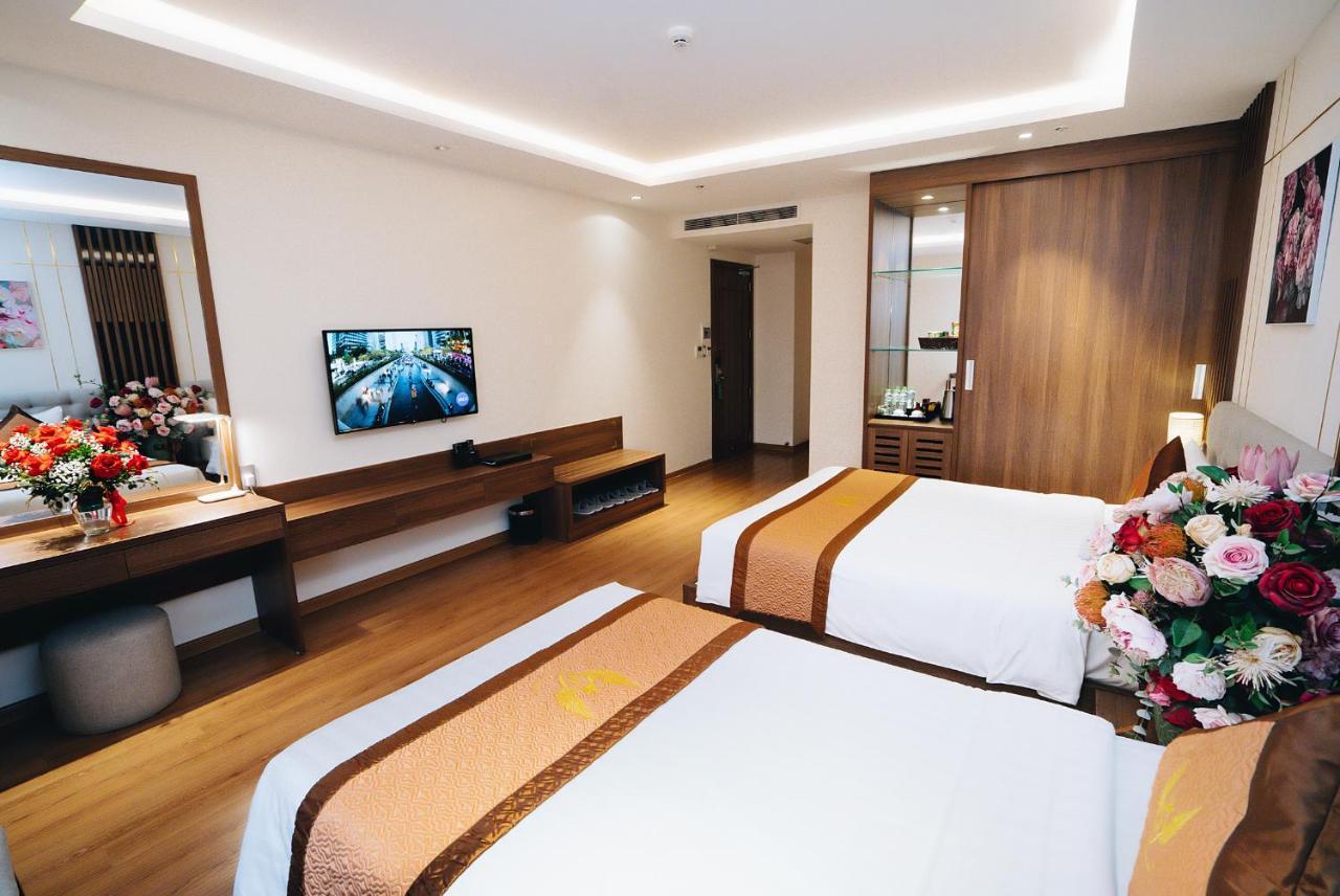 Manh Quan Luxury Hotel Vinh Yen Buitenkant foto