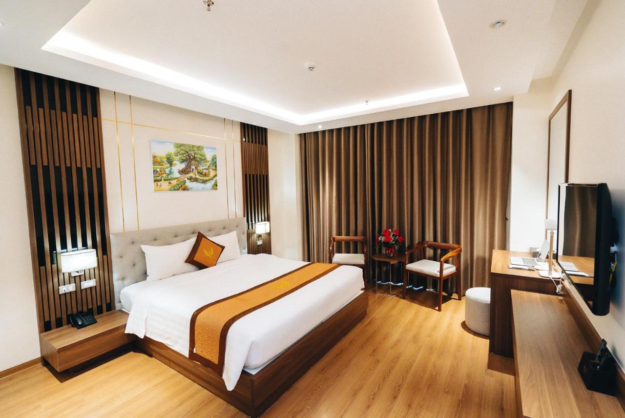 Manh Quan Luxury Hotel Vinh Yen Buitenkant foto