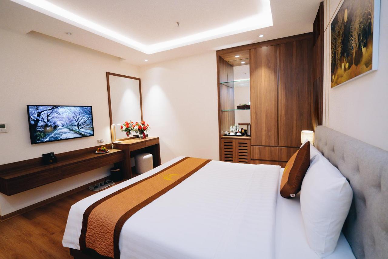 Manh Quan Luxury Hotel Vinh Yen Buitenkant foto