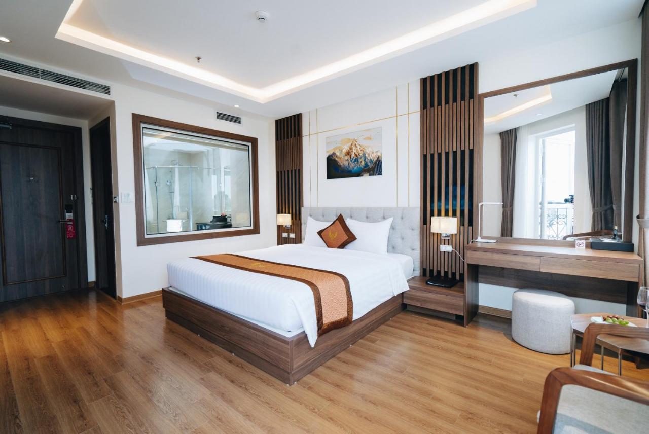 Manh Quan Luxury Hotel Vinh Yen Buitenkant foto