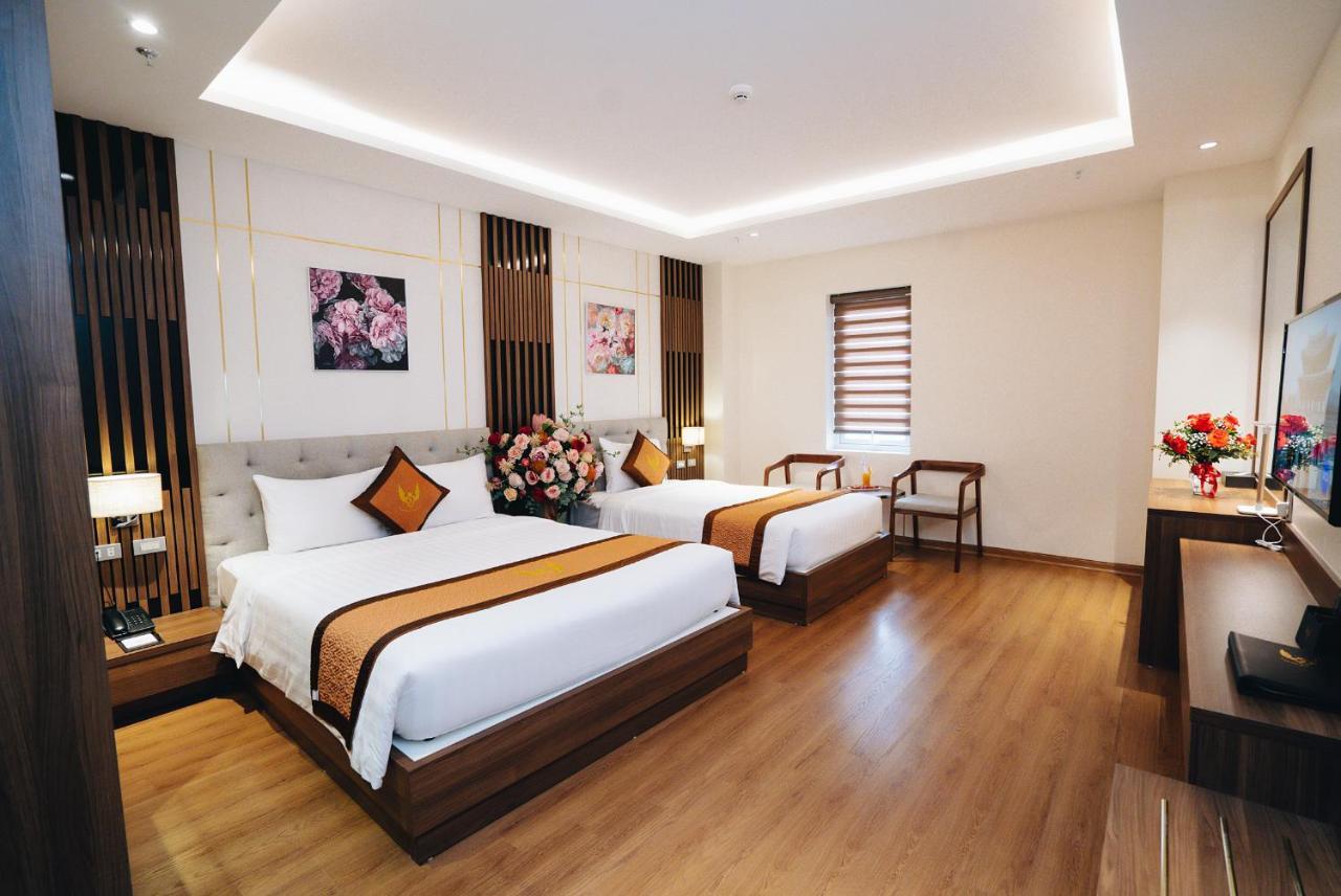 Manh Quan Luxury Hotel Vinh Yen Buitenkant foto