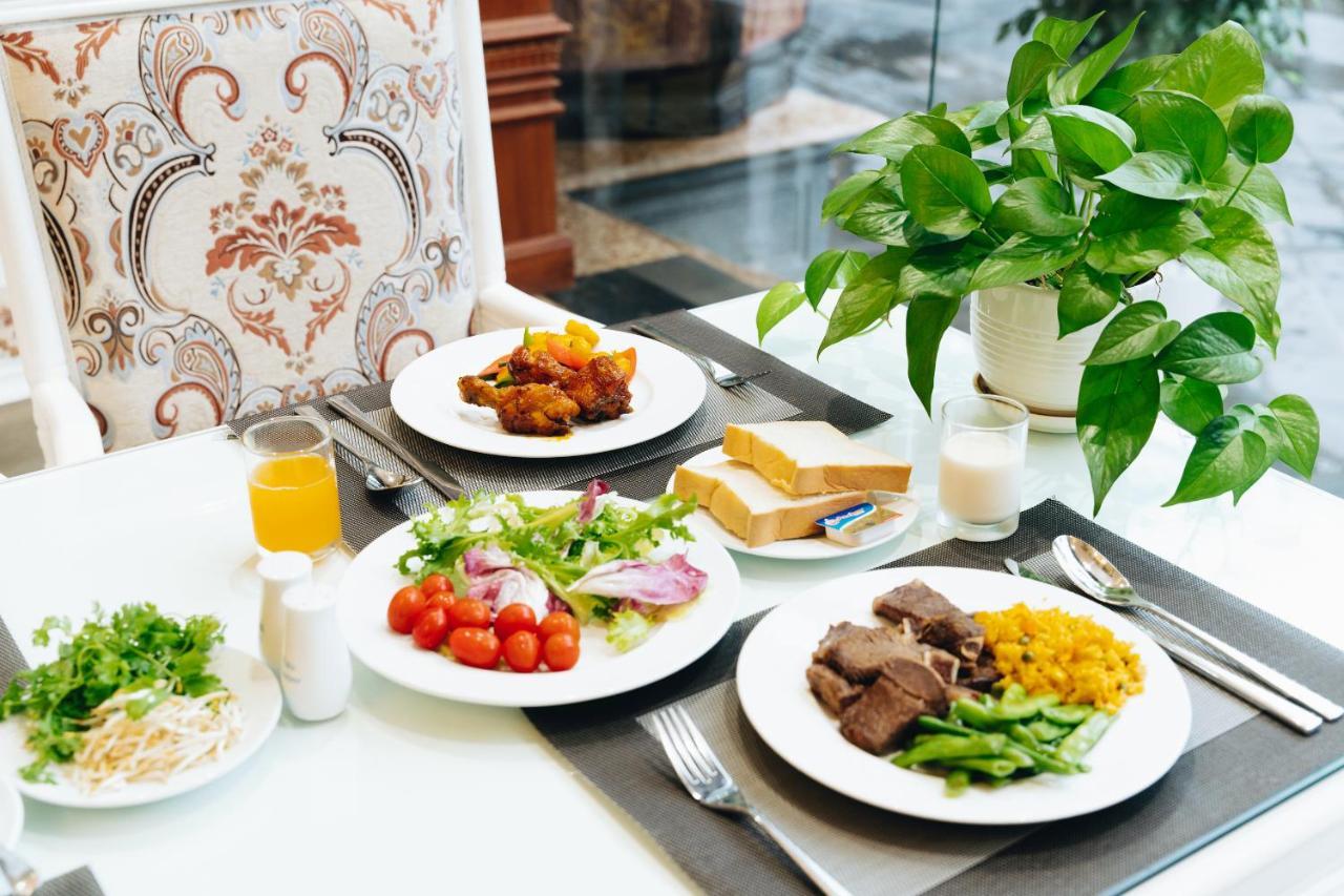 Manh Quan Luxury Hotel Vinh Yen Buitenkant foto
