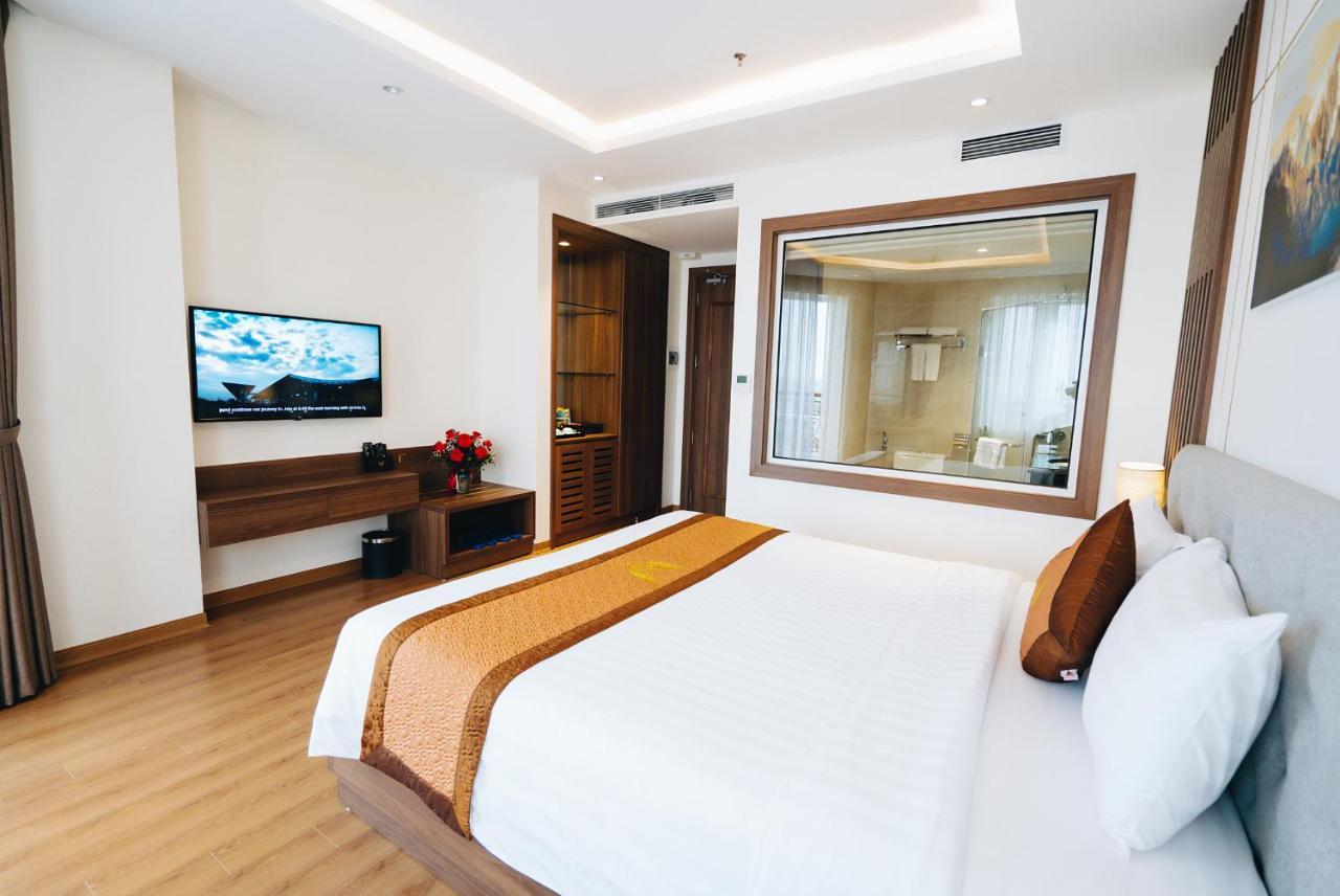 Manh Quan Luxury Hotel Vinh Yen Buitenkant foto