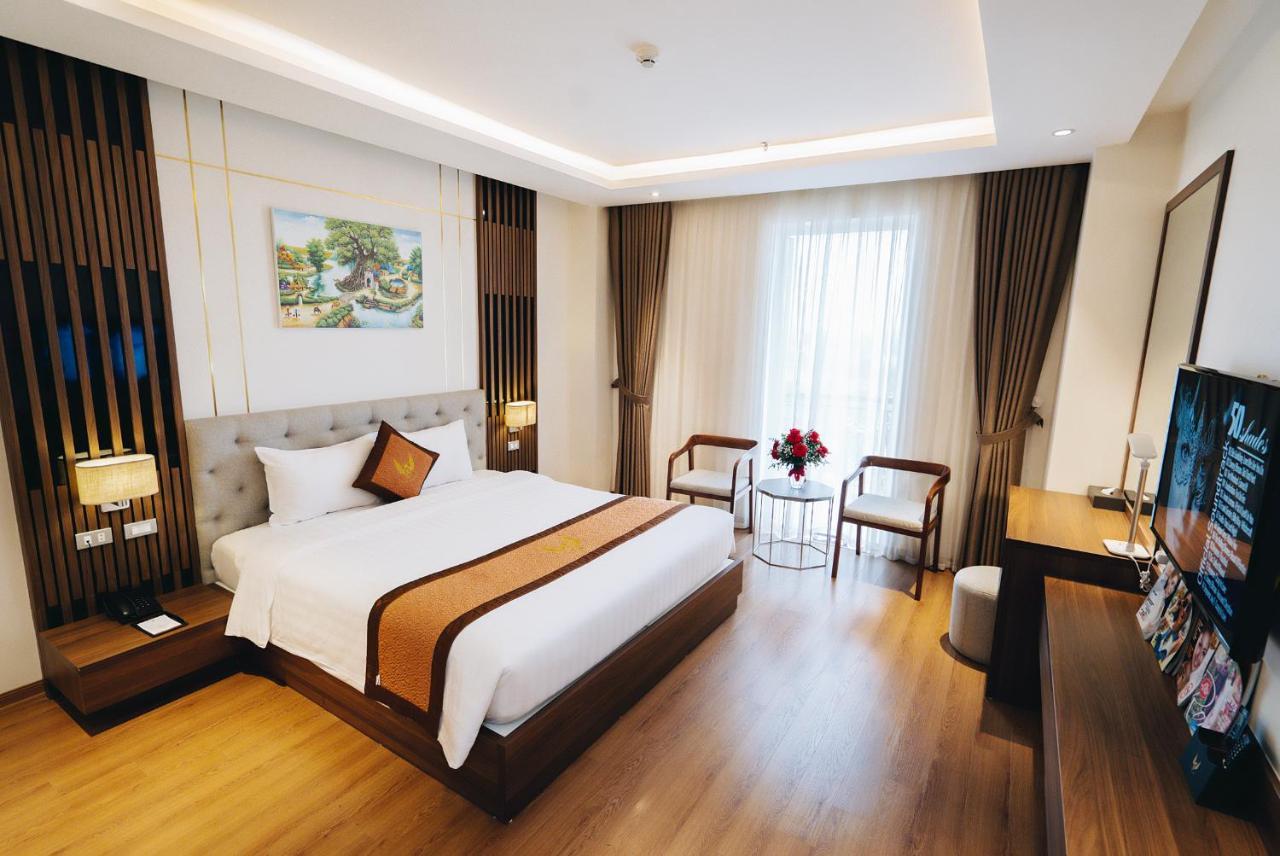 Manh Quan Luxury Hotel Vinh Yen Buitenkant foto