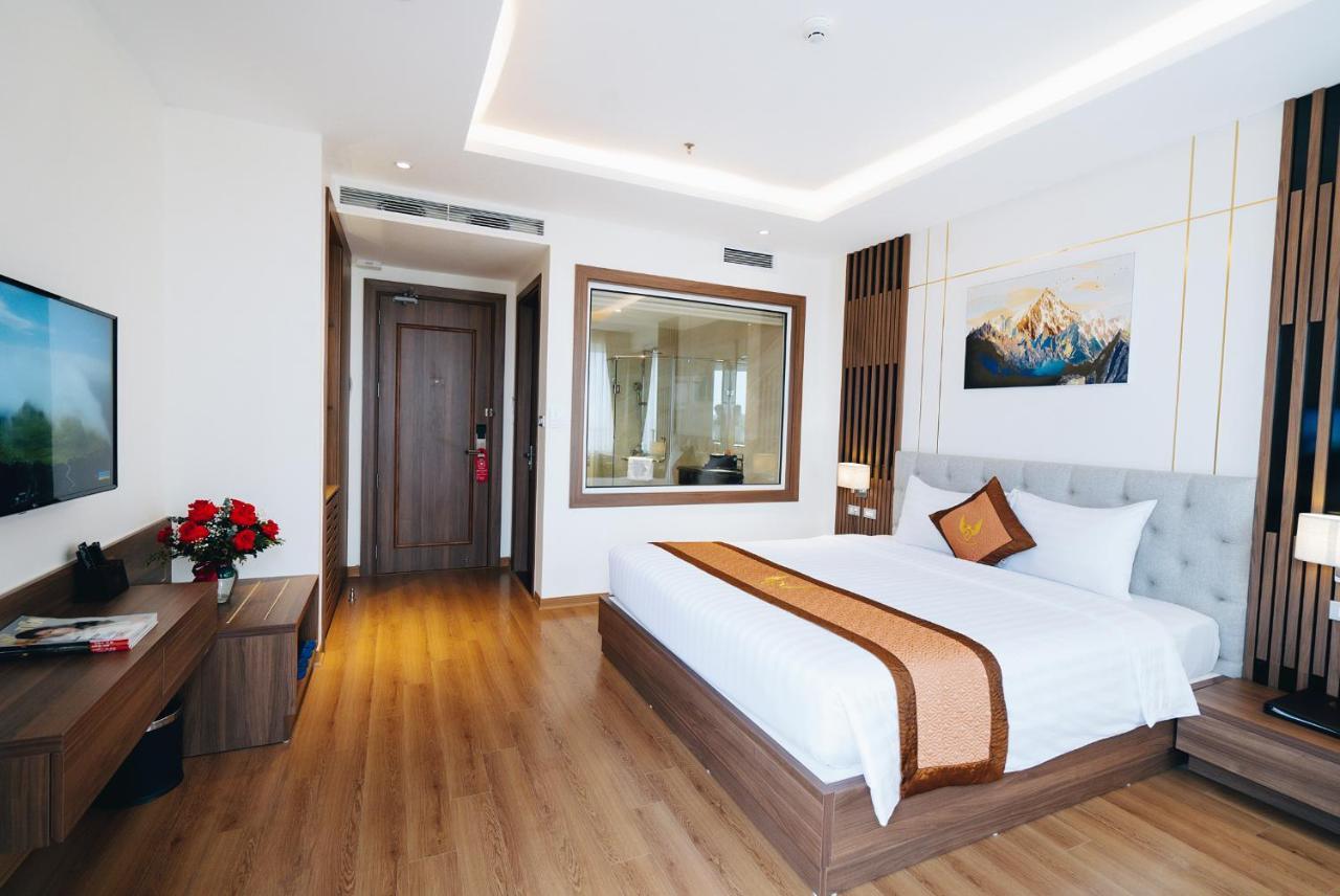 Manh Quan Luxury Hotel Vinh Yen Buitenkant foto