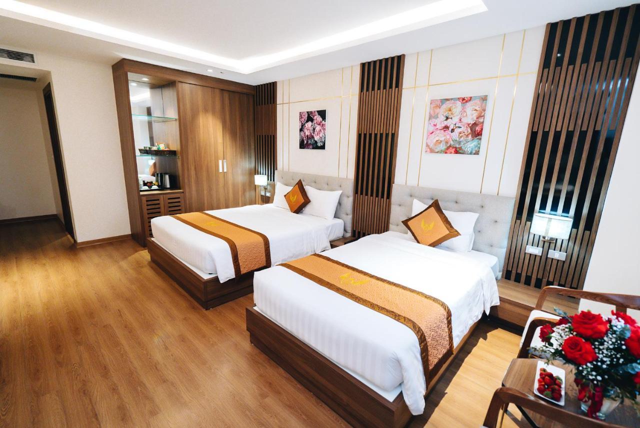 Manh Quan Luxury Hotel Vinh Yen Buitenkant foto