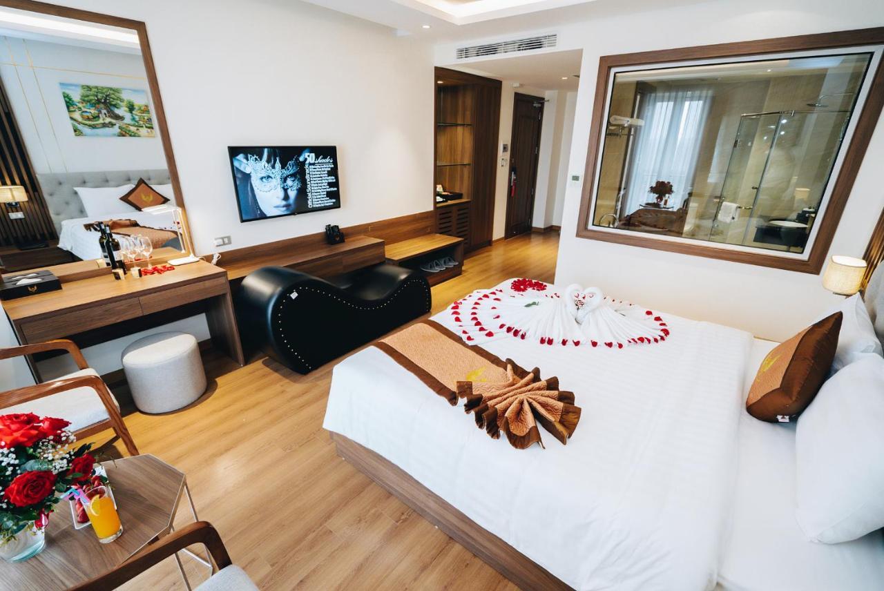 Manh Quan Luxury Hotel Vinh Yen Buitenkant foto