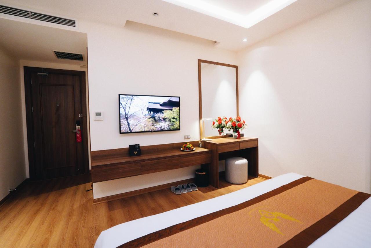 Manh Quan Luxury Hotel Vinh Yen Buitenkant foto