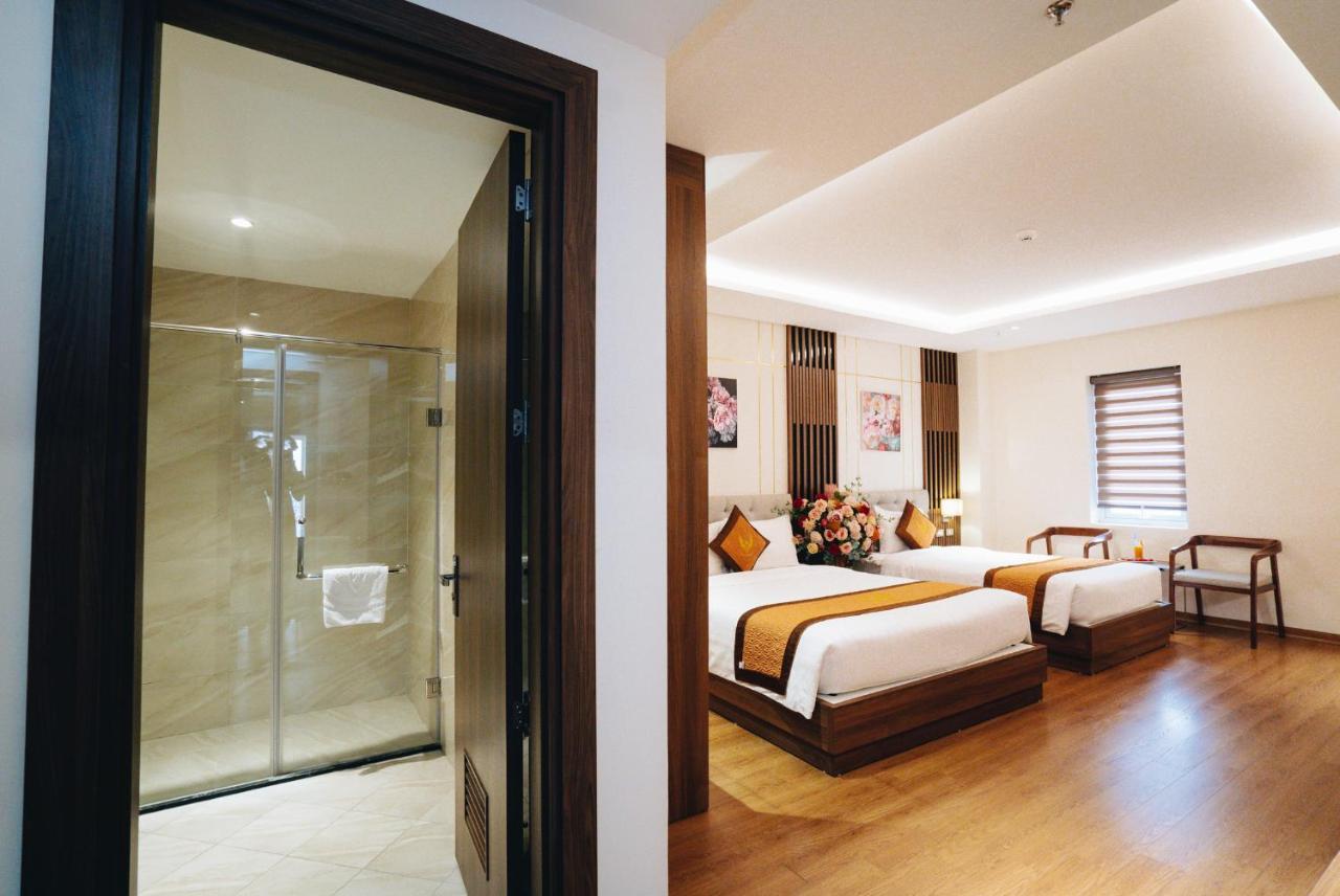 Manh Quan Luxury Hotel Vinh Yen Buitenkant foto